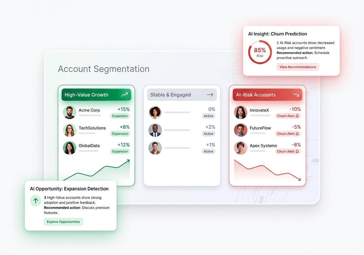 Account Segmentation - AI-powered customer segmentation with dynamic grouping